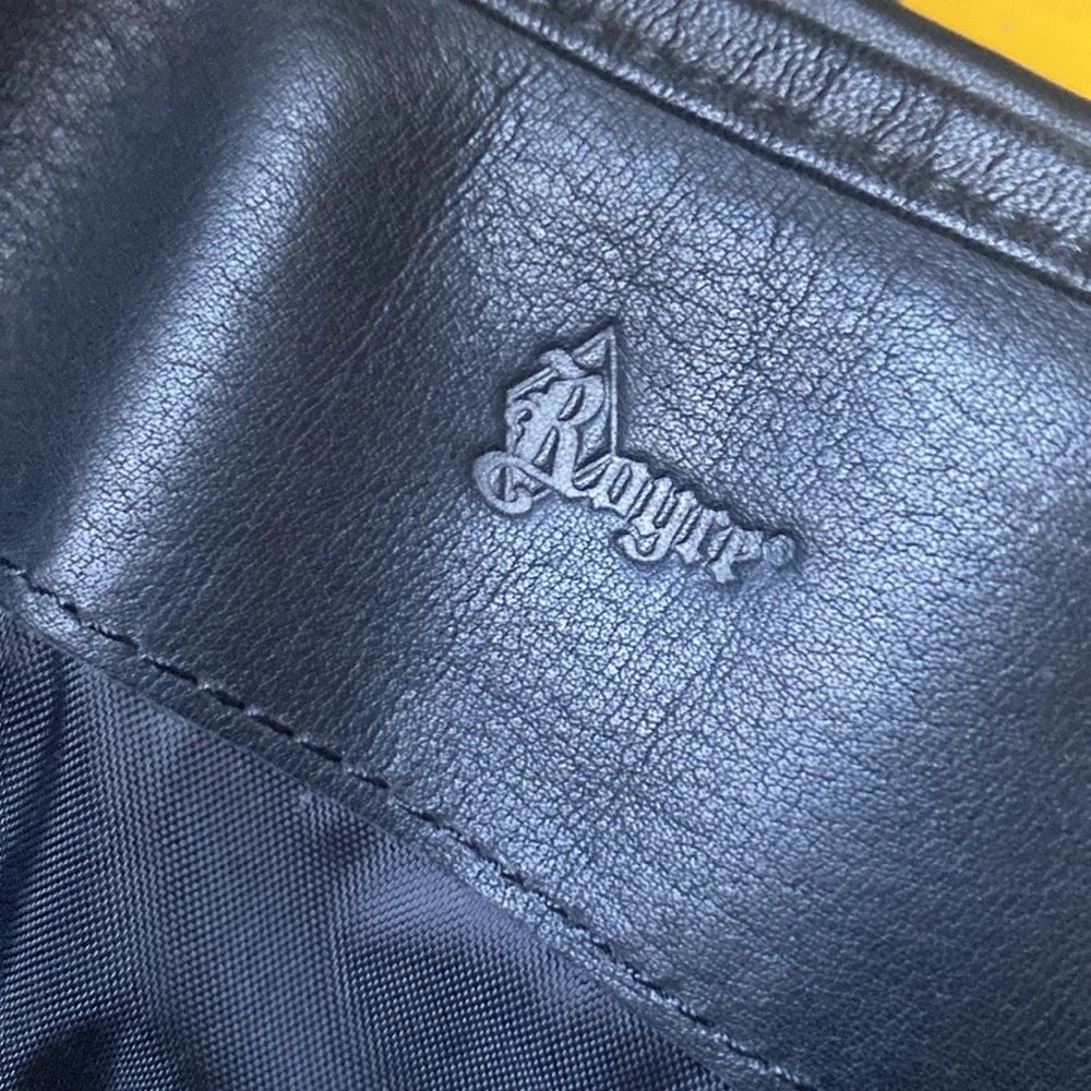 Black Leather Men's Bag - Picture 4 of 10